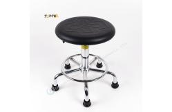 China Comfortable 38-57cm Adjustable Height Black Lift Chair With 350mm Seat Diameter supplier