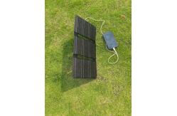China Compact 3-Foldable Solar Charger With Customized Waterproof Polyester Bag supplier