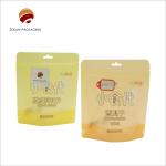 Customized Stand Up Plastic Packaging with Durable Zipper Top and Multi Layer Barrier for sale