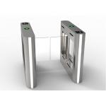 DC Brushless Motor PLC Board Swing Arm Turnstile 0.2s For Hotel Entry for sale