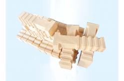 China Customized Yellow Anchor Alumina Silicate Firebrick High Strength 75% 85%Al2O3 supplier