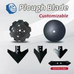 65Mn Steel Harrow Blades Customizable Notch for Agricultural Disc Plough for sale