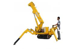 China 5T 8T Spider Crawler Crane Remote Control Electric Diesel Telescopic Spider Boom Lift supplier