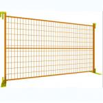 Secure galvanized movable fence temporary fence steel  temporary fence for sale