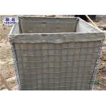 SX9 Sand Fileld HESCO Defensive Barriers / Geotextile Lined Military Gabion Barriers for sale