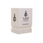 White Classical Perfume Packaging Box With Cardboard Holder for sale