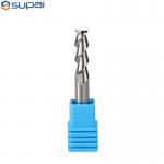 High Precision Tungsten Carbide CNC Lathe Tools 3C 45HRC 55HRC Polished 3 Flute for sale