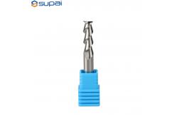 China High Precision Tungsten Carbide CNC Lathe Tools 3C 45HRC 55HRC Polished 3 Flute supplier