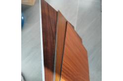 China Impact Wooden Aluminum Composite Panels With Easy Maintenance supplier