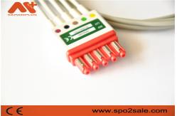 China 989803176171 ECG Patient Cable V2-V6 5 Lead ECG Cable Philips Compatible supplier