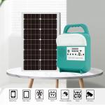 Power Supply 12V Portable Solar Home Generator With Radio Solar Energy Light for sale