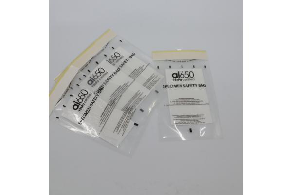 Customized Waterproof 95kpa Specimen Bags Self Adhesive Seal For Transportation