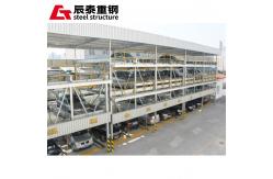 China Prefabricated Steel Structure Garage Building , Metal Frame Garage Customized supplier