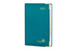 China Pacific Green Executive Daily Planner 2023 , Customization A5 Daily Schedule Planner supplier