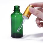 Custom Skincare Essential Oil Serum Toner Container  Packaging 100ml Cosmetic Glass Dropper  Bottles for sale
