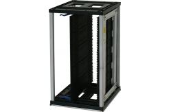 China Customized ESD Magazine Rack Gear Track Adjustable Antistatic PCB Magazine Rack supplier
