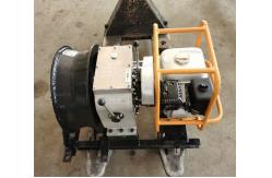 China Diesel Engine Motorised Winch For Transmission Line Tower Erection supplier