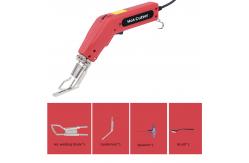 China Controllable Temperature Rope Fabric Heat Knife With Arc Welding Blade supplier