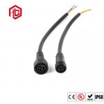 LED Stage Lighting PVC Black White Waterproof Cable Connector for sale