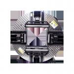 Pneumatic Professional Rotate Air Square Chuck For Laser Pipe Cutting