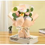Variety Flower Knitted Artificial Flowers 30x24cm for sale