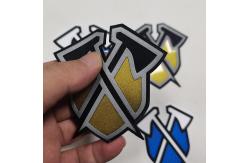 China OEM PVC Silicone Heat Transfer Clothing Labels With Customized Logo supplier