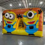 Kids PVC Minion Bounce House Inflatable Bouncy Castle Inflatable Bouncer Combo For Sale for sale