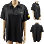 Cleanroom Safety Work Wear Cotton Carbon Fiber ESD Anti Static Polo T Shirt for sale