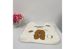 China OEM Soft Plush Bear Tote Bag 66x43cm For Students supplier