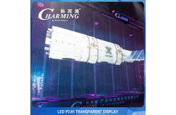 China 100x50CM Glass Transparent LED Video Wall Aluminum Pixel Pith P3.91MM supplier
