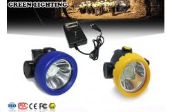 China Anti - Fog Rechargeable Cree Headlamp 3500 Lux Brightness 0.6W Power supplier