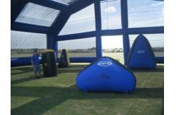 China Water Proof Inflatable Paintball Arena ARENA07 with Durable Anchor Rings supplier