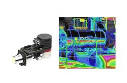 China 320x256 MWIR Cooled Optical Gas Imaging Thermal Module For Visualizing Gas Leaks supplier