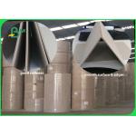 Recycled Grey Cardboard Sheets / Laminated Straw board For Hardcover Books for sale