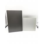 Wooden Finish ACP Partition Board Sheet  Aluminum PVC Film Coating ISO Approval for sale
