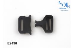 China Matte Black Metal Belt Buckle With Polish And Electroplating Surface supplier