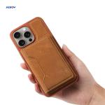 Customizable Leather Phone Case Magnetic Shockproof For IPhone And Samsung for sale