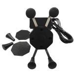 Multi Function Motorcycle Mobile Phone Mount , 5v 2.5A 360D Iphone Holder For Motorcycle for sale