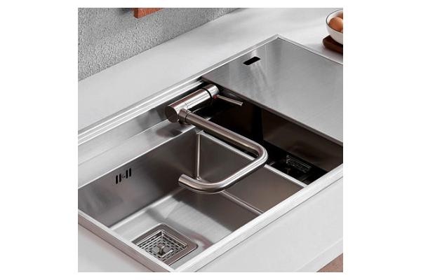 Hot Cold Water Bar Faucet IPX5 Ceramic Cartridge RV Sink Fold Down Faucet
