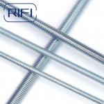 Metric Steel All Thread Rod Zinc White Blue Plated ASTM A307 GRADE 2 DIN 975 Certified for sale