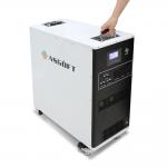 All in one Portable Battery Storage With 220Ah Capacity 25.6V Voltage MPPT Battery With Lockable Wheels and Handle for sale