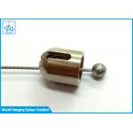 Tension Wire Rope Assembly / Lighting Hanging Cable End Fittings With Ball