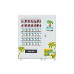 Touch Screen Water Coin Fresh Coconut Vending Machine for sale
