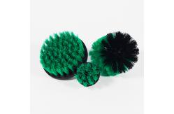 China 125mm SGS Nylon Green Drill Brush Scrub Pads Power Scrubber Cleaning Kit supplier