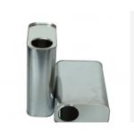 0.21mm Empty Tin Cans With Lids 1L Large Square Tin Containers for sale