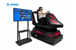 China 15 Games 9D Racing Car Virtual Reality Driving Simulator With 3 Dof supplier