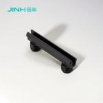 China Heavy-Duty Black Plastic Shelf Pegs For Knockdown Furniture, Professional-Grade Panel Support Hardware manufacturer