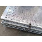 High Rise Buildings Perforated Metal Mesh , Perforated Steel Mesh Sheets