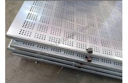 China High Rise Buildings Perforated Metal Mesh , Perforated Steel Mesh Sheets supplier