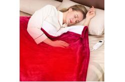China Heat Evenly Washable Electric Heated Blanket With 5 Graphene Sheets OEM supplier